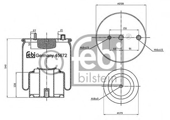 FEBI BILSTEIN 45672