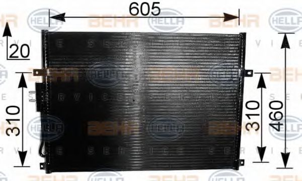 BEHR HELLA SERVICE 8FC 351 037-481