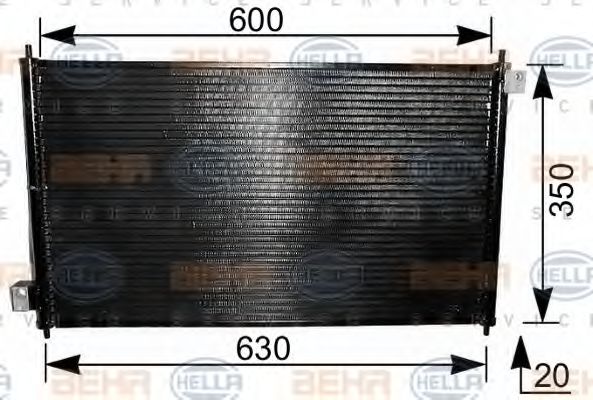 BEHR HELLA SERVICE 8FC 351 037-741