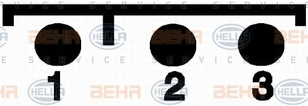 BEHR HELLA SERVICE 8FK 351 110-611
