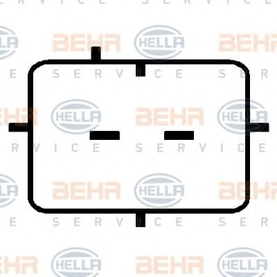 BEHR HELLA SERVICE 8FK 351 119-551