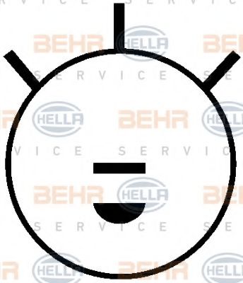 BEHR HELLA SERVICE 8FK 351 127-571