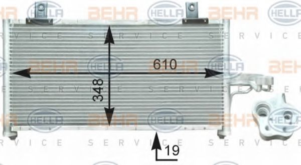 BEHR HELLA SERVICE 8FC 351 302-741