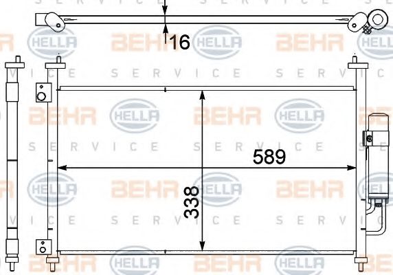 BEHR HELLA SERVICE 8FC 351 303-641