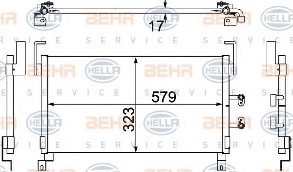 BEHR HELLA SERVICE 8FC 351 304-371