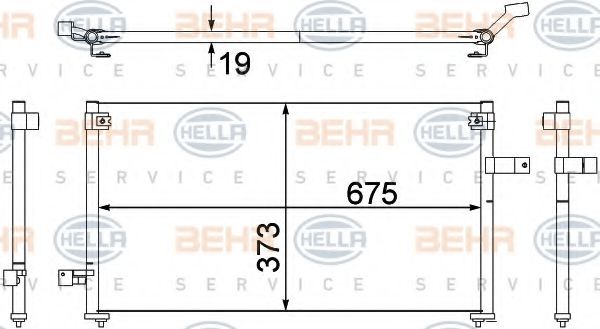 BEHR HELLA SERVICE 8FC 351 307-381