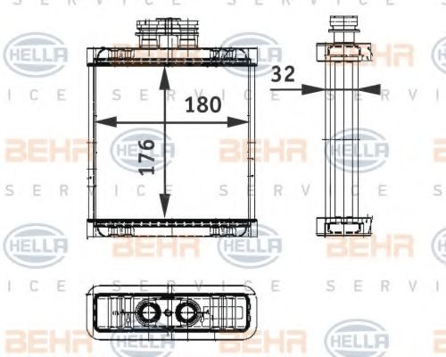 BEHR HELLA SERVICE 8FH 351 311-111