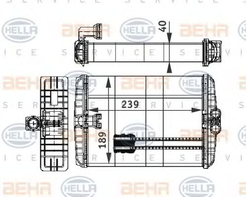 BEHR HELLA SERVICE 8FH 351 312-021