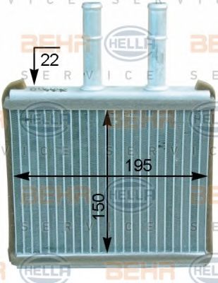 BEHR HELLA SERVICE 8FH 351 315-751