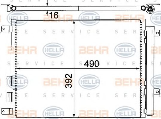 BEHR HELLA SERVICE 8FC 351 318-641