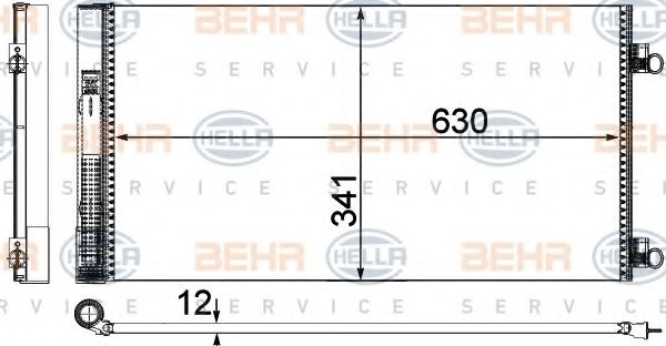 BEHR HELLA SERVICE 8FC 351 319-641