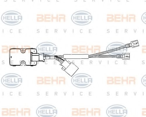 BEHR HELLA SERVICE 5HL 351 321-021