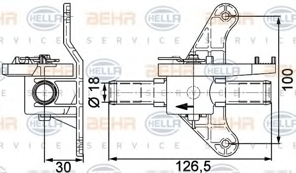 BEHR HELLA SERVICE 9XL 351 328-041