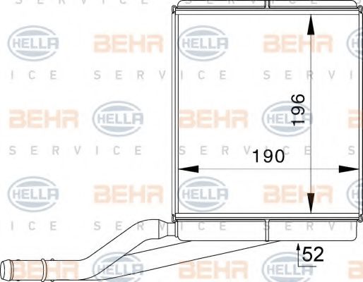 BEHR HELLA SERVICE 8FH 351 333-011
