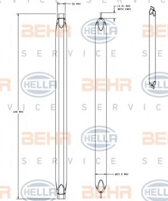 BEHR HELLA SERVICE 8FT 351 335-301
