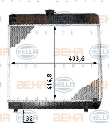 BEHR HELLA SERVICE 8MK 376 713-211