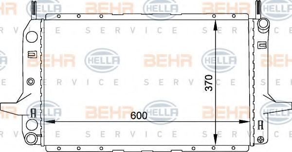 BEHR HELLA SERVICE 8MK 376 720-171