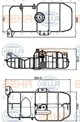 BEHR HELLA SERVICE 8MA 376 731-001