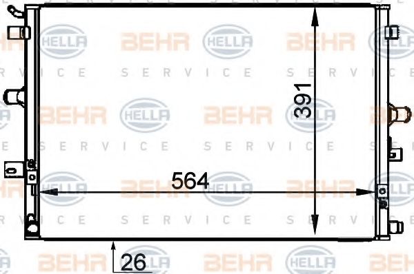 BEHR HELLA SERVICE 8ML 376 765-081