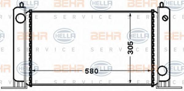 BEHR HELLA SERVICE 8MK 376 767-721