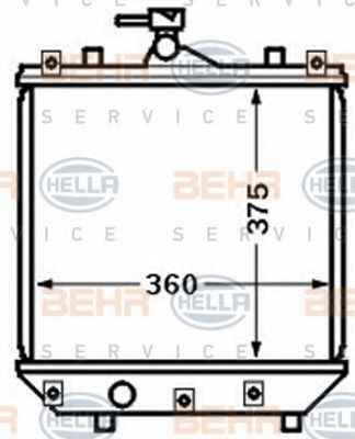 BEHR HELLA SERVICE 8MK 376 772-781