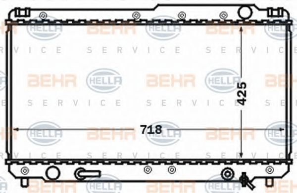 BEHR HELLA SERVICE 8MK 376 773-601
