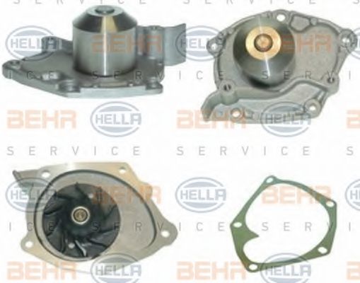 BEHR HELLA SERVICE 8MP 376 800-311
