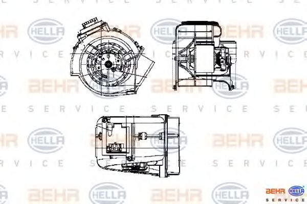 BEHR HELLA SERVICE 8EW 009 159-371