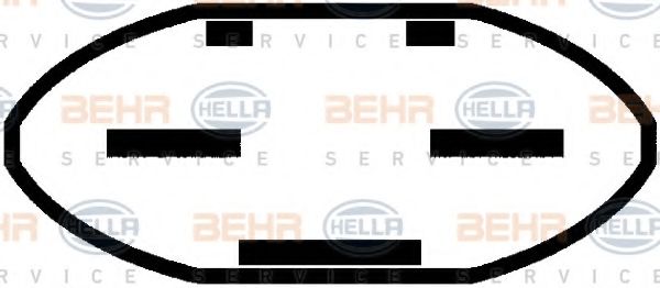 BEHR HELLA SERVICE 8EW 009 158-771