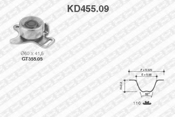 SNR KD455.09