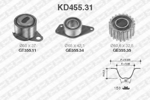 SNR KD455.31