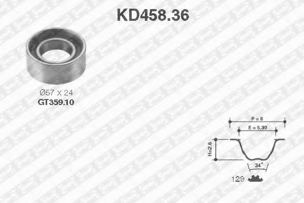 SNR KD458.36