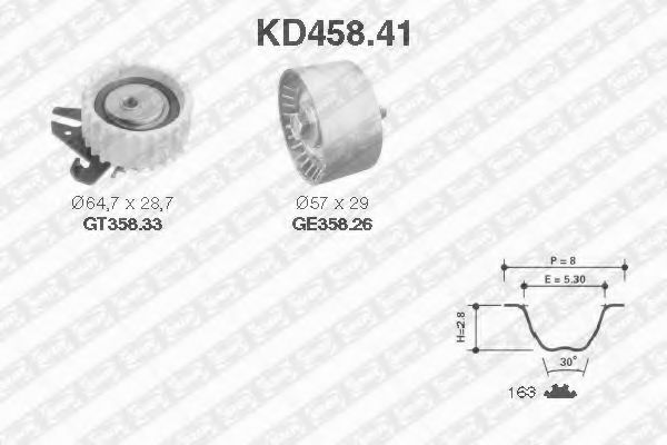 SNR KD458.41