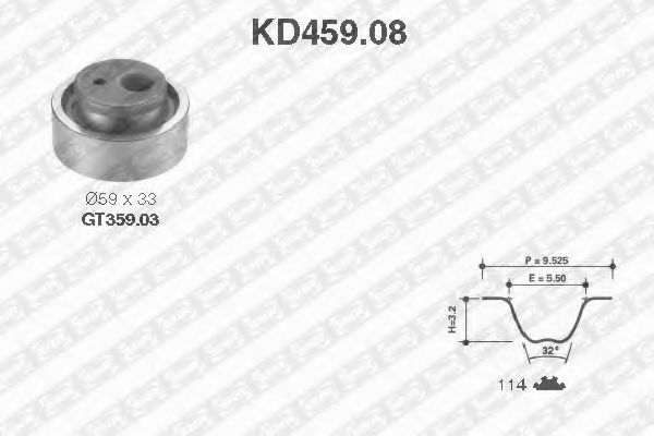 SNR KD459.08