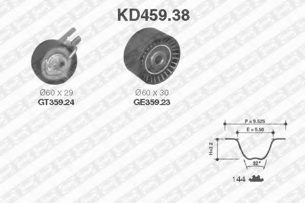 SNR KD459.38