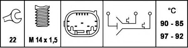 HELLA 6ZT 007 800-121