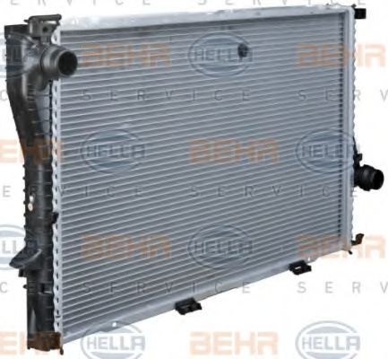 8MK 376 712-494 HELLA Радиатор, охлаждение двигателя
