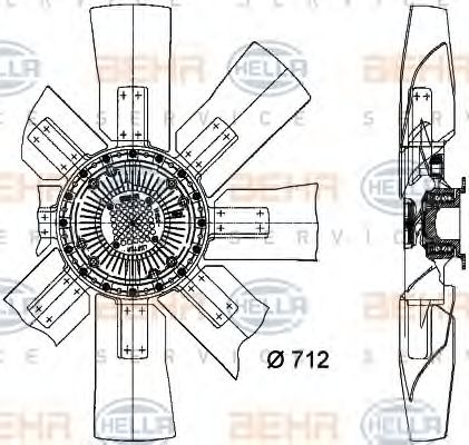 HELLA 8MV 376 727-371