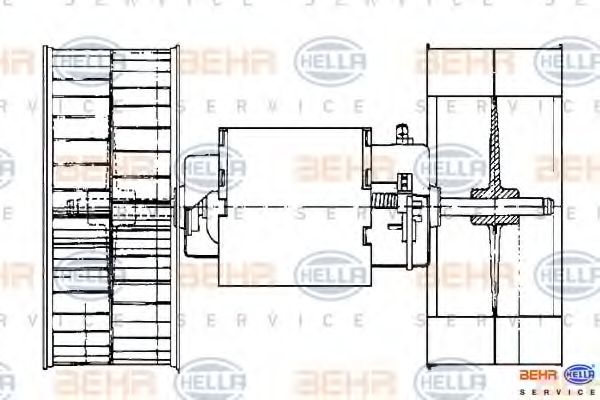 HELLA 8EW 009 159-101