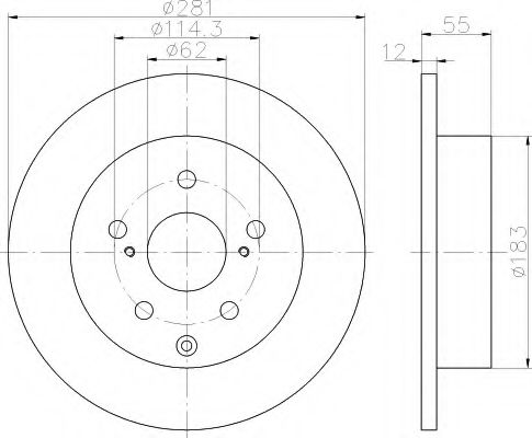 HELLA 8DD 355 114-071