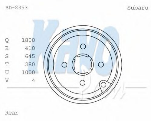 KAVO PARTS BD-8353