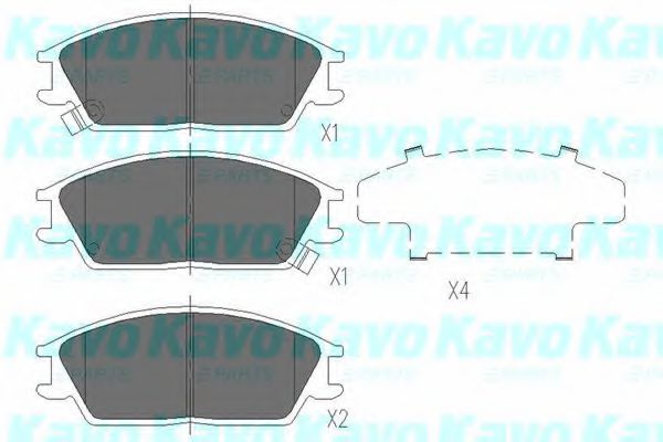 KAVO PARTS KBP-3001