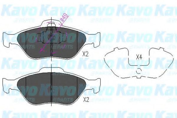 KAVO PARTS KBP-4545