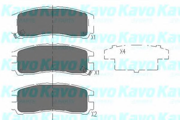 KAVO PARTS KBP-5509