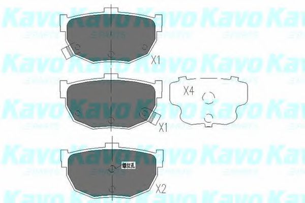 KAVO PARTS KBP-6544