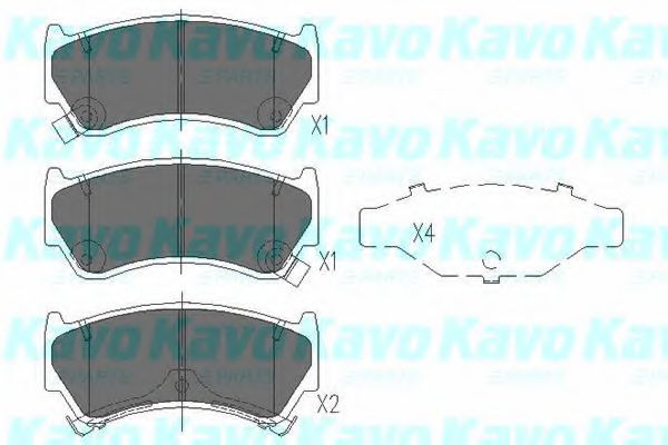 KAVO PARTS KBP-6587