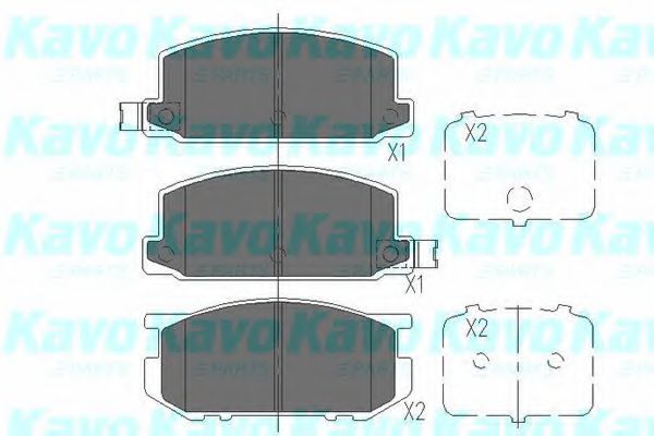 KAVO PARTS KBP-8006