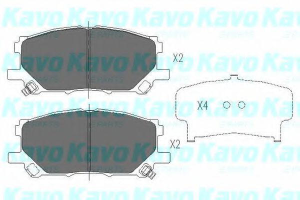 KAVO PARTS KBP-9080