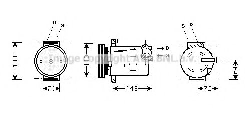 AVA QUALITY COOLING FTK086