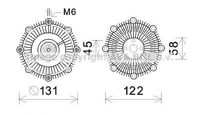 AVA QUALITY COOLING TOC588
